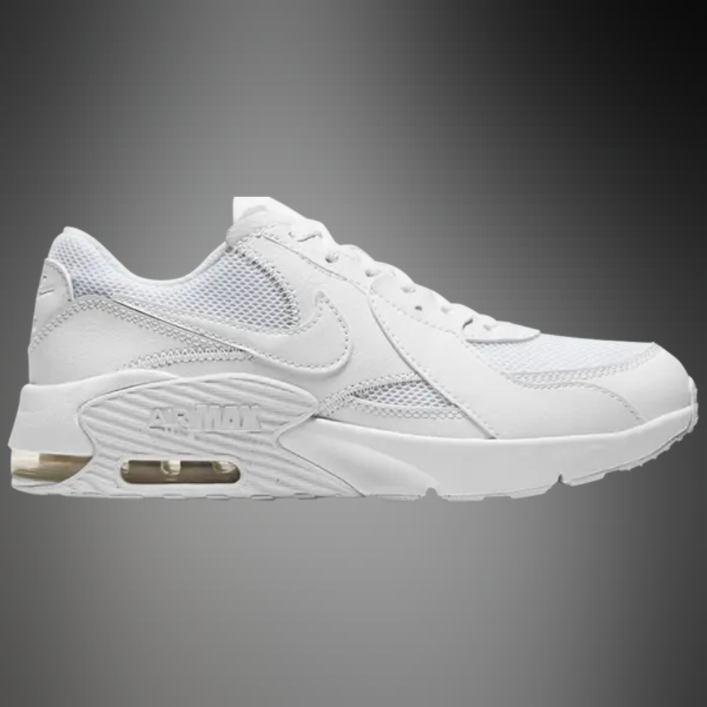 Nike Unisex Air Max Excee GS 'Triple White Sneakers Size 5.5 Y US